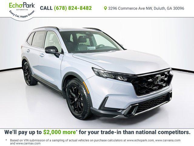 Photo of 2024 Meteorite Gray Metallic Honda CR-V Hybrid