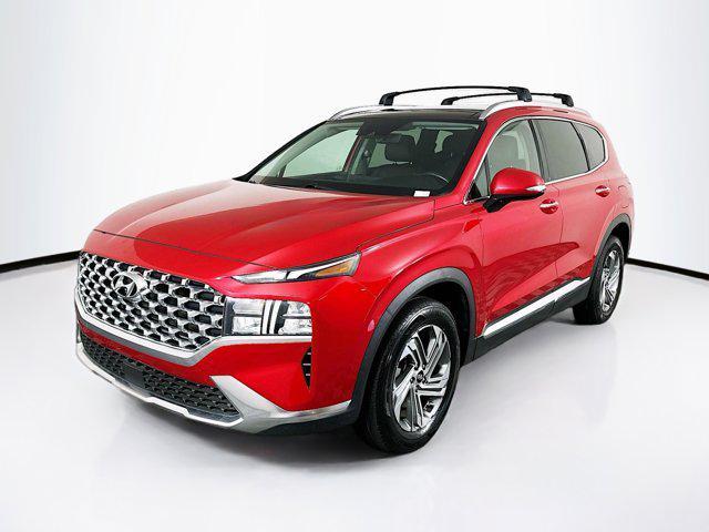 Photo of 2022 Calypso Red Hyundai SANTA FE