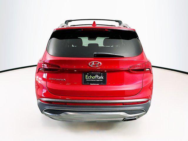 Photo of 2022 Calypso Red Hyundai SANTA FE