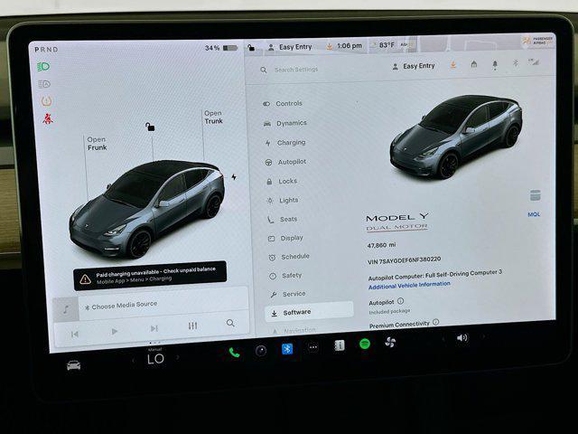 Photo of 2022 Deep Blue Metallic Tesla Model Y