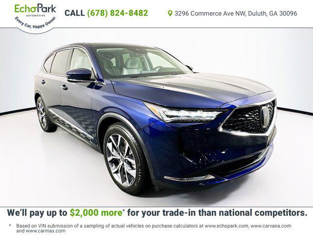 Photo of 2023 Fathom Blue Pearl Acura MDX