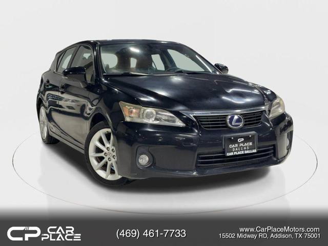 Photo of 2012 Black Lexus CT 200h