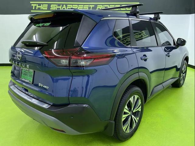 Photo of 2022 Blue Nissan Rogue