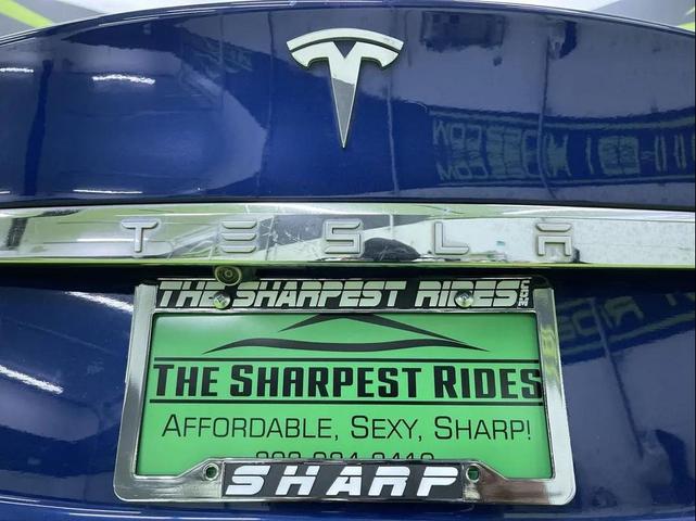 Photo of 2016 Blue Tesla Model S