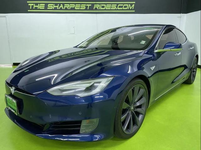 Photo of 2016 Blue Tesla Model S