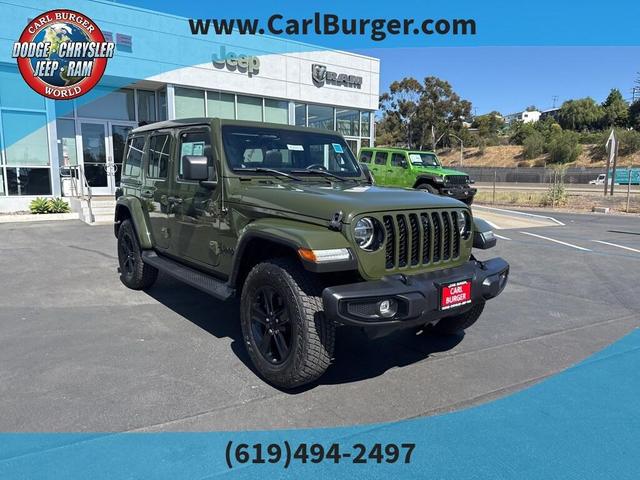 Photo of 2022 Sarge Green Jeep Wrangler Unlimited