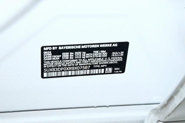 Photo of 2024 Alpine White BMW X3