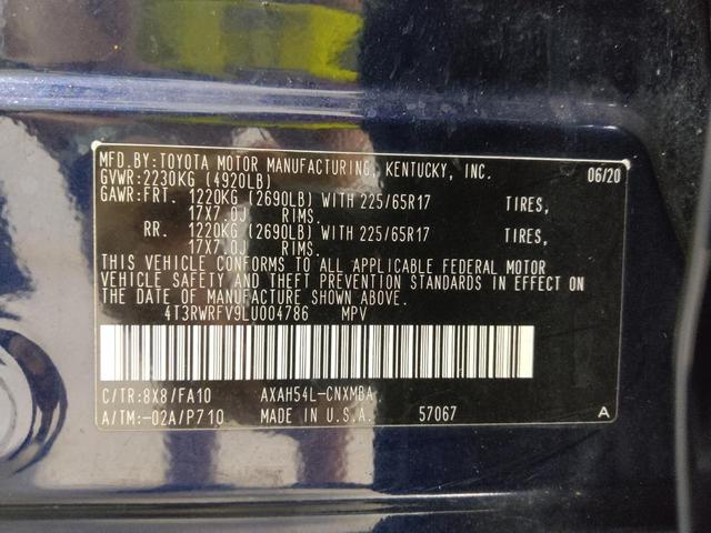 Photo of 2020 Blue Print Toyota RAV4 Hybrid