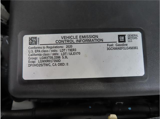 Photo of 2020 Summit White Chevrolet Silverado 1500