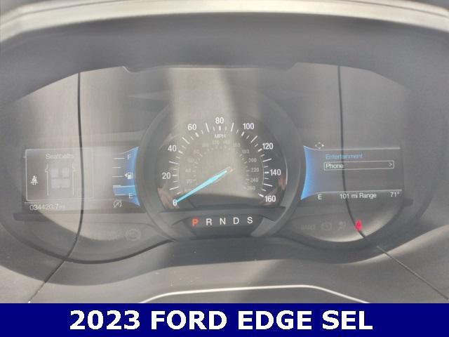 Photo of 2023 Stone Blue Metallic Ford Edge