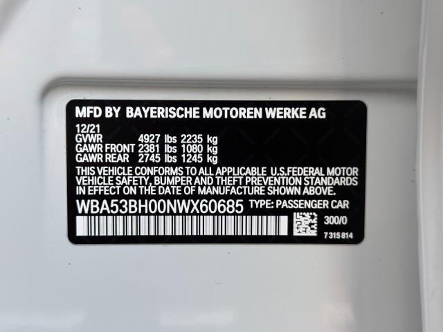 Photo of 2022 Alpine White BMW 530
