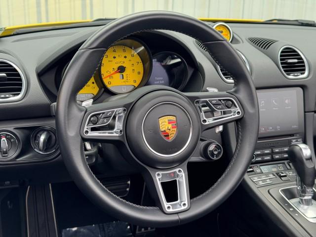 Photo of 2021 Racing Yellow Porsche 718 Boxster