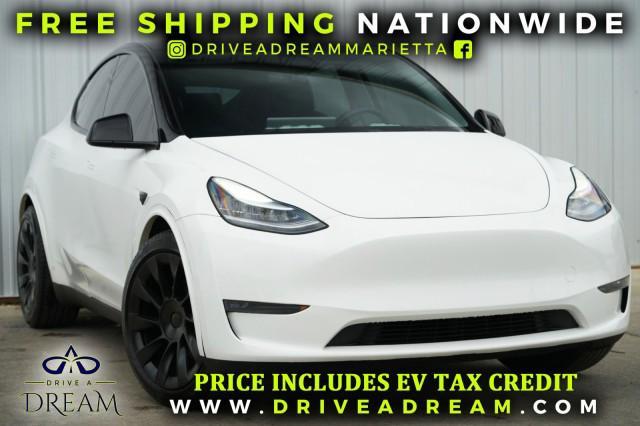 Photo of 2020 Pearl White Multi-Coat Tesla Model Y