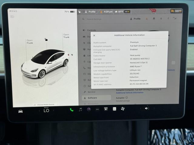 Photo of 2023 Pearl White Multi-Coat Tesla Model 3
