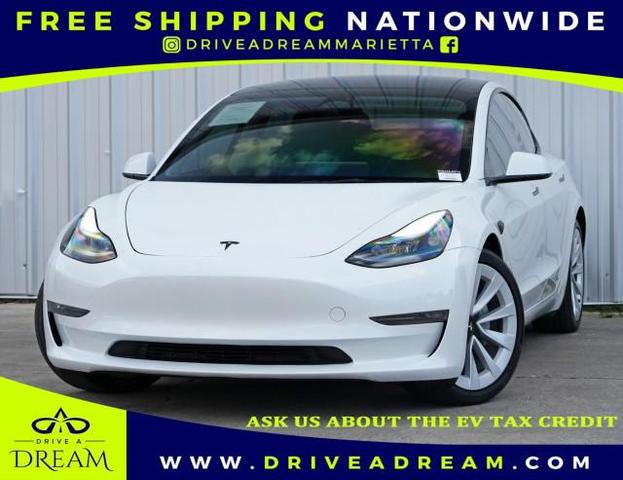 Photo of 2023 Pearl White Multi-Coat Tesla Model 3