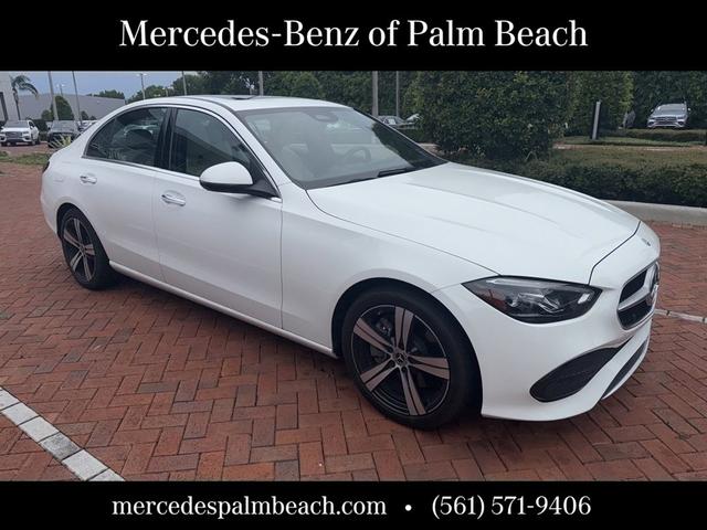 Photo of 2023 Polar White Mercedes-Benz C-Class