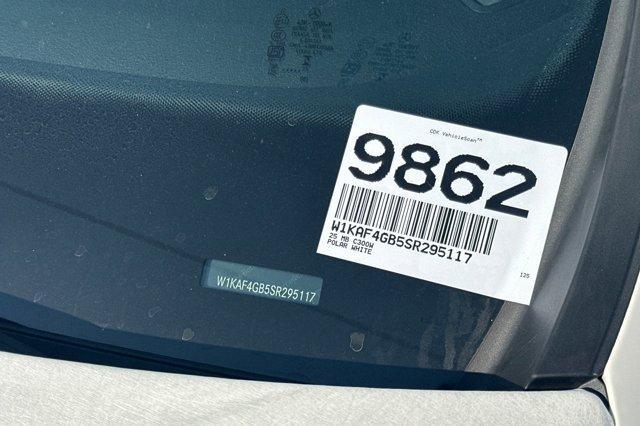 Photo of 2025 Polar White Mercedes-Benz C-Class