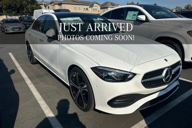 Photo of 2025 Polar White Mercedes-Benz C-Class