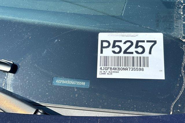Photo of 2022 Lunar Blue Metallic Mercedes-Benz GLE 350