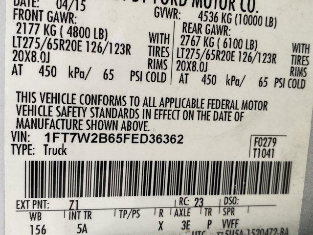 Photo of 2015 Oxford White Ford F-250