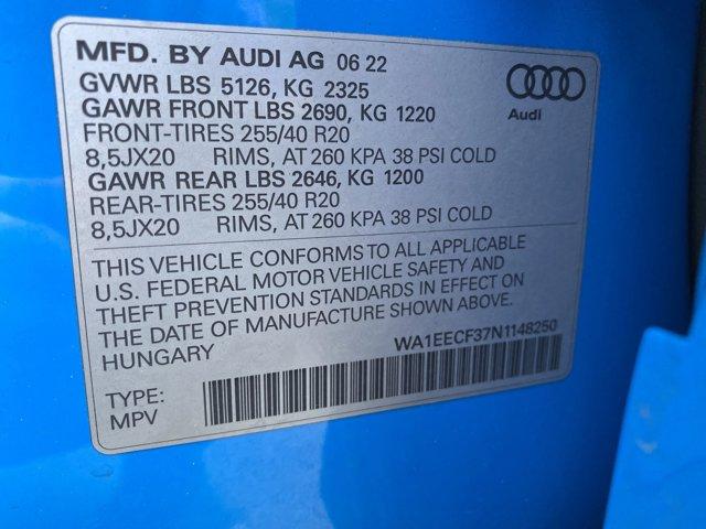Photo of 2022 Turbo Blue Audi Q3