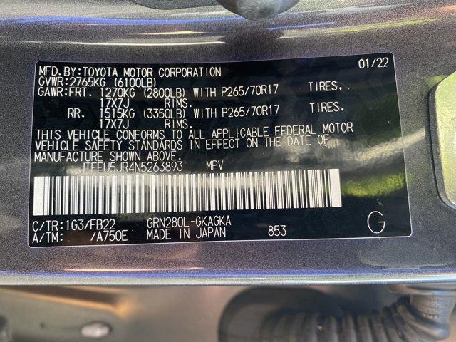 Photo of 2022 Magnetic Gray Metallic Toyota 4Runner