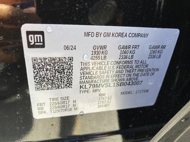 Photo of 2025 Mosaic Black Metallic Chevrolet Trailblazer