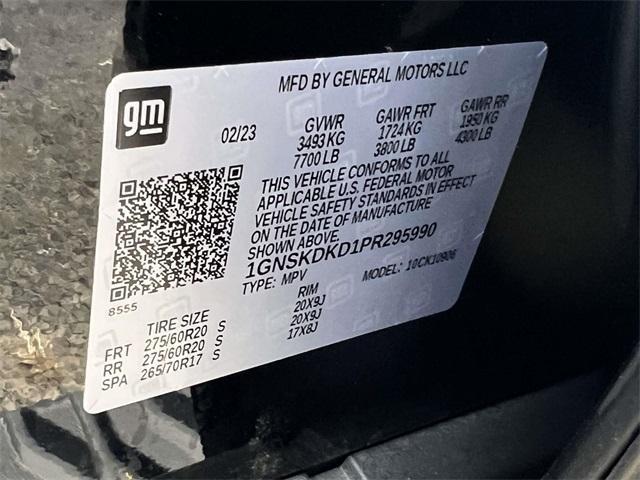 Photo of 2023 Black Chevrolet Suburban