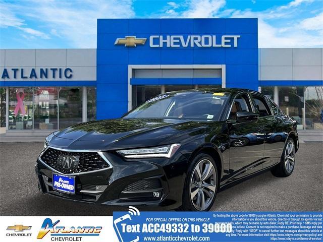 Photo of 2023 Majestic Black Pearl Acura TLX