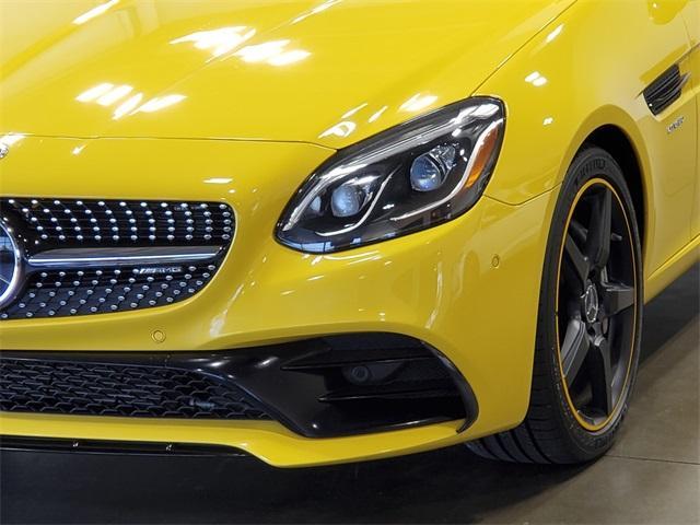 Photo of 2020 Sun Yellow Mercedes-Benz AMG SLC 43
