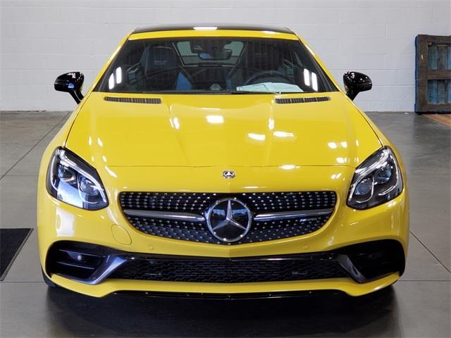 Photo of 2020 Sun Yellow Mercedes-Benz AMG SLC 43