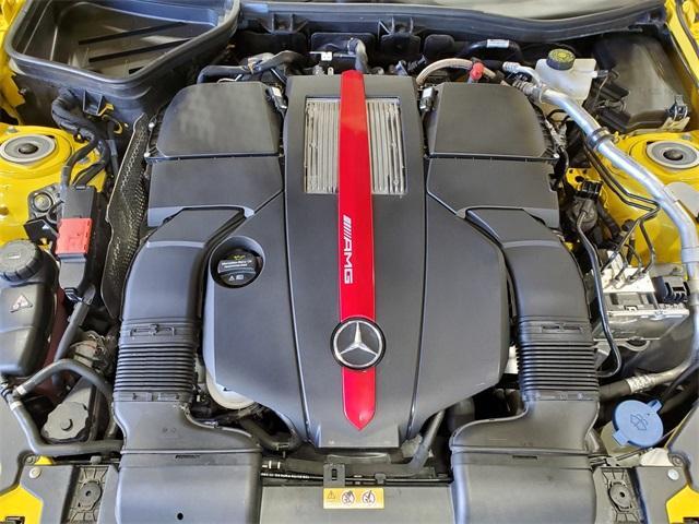 Photo of 2020 Sun Yellow Mercedes-Benz AMG SLC 43