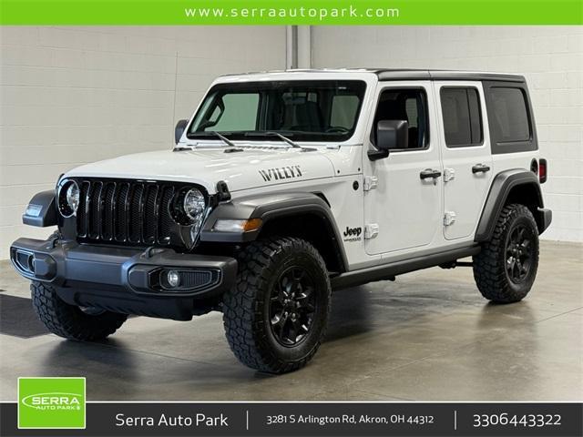 Photo of 2022 Bright White Clearcoat Jeep Wrangler Unlimited