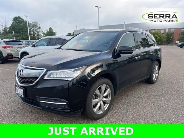Photo of 2015 Crystal Black Pearl Acura MDX