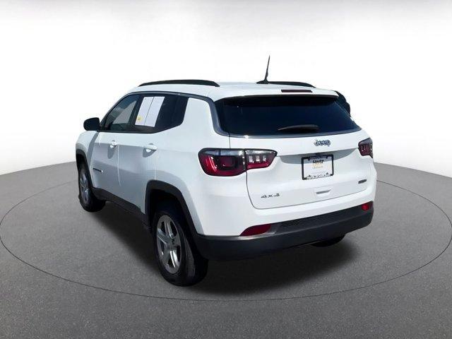 Photo of 2023 Bright White Clearcoat Jeep Compass