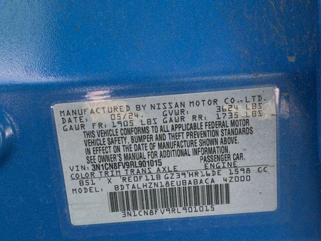Photo of 2024 Electric Blue Metallic Nissan Versa