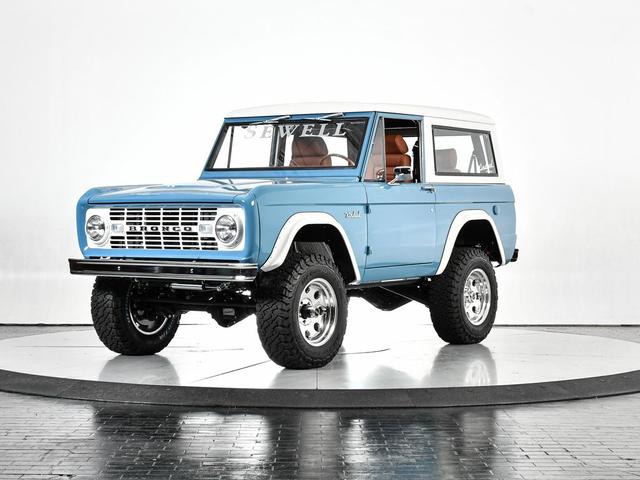 Photo of 1968 Blue Ford Bronco