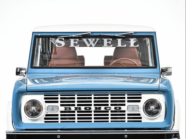 Photo of 1968 Blue Ford Bronco