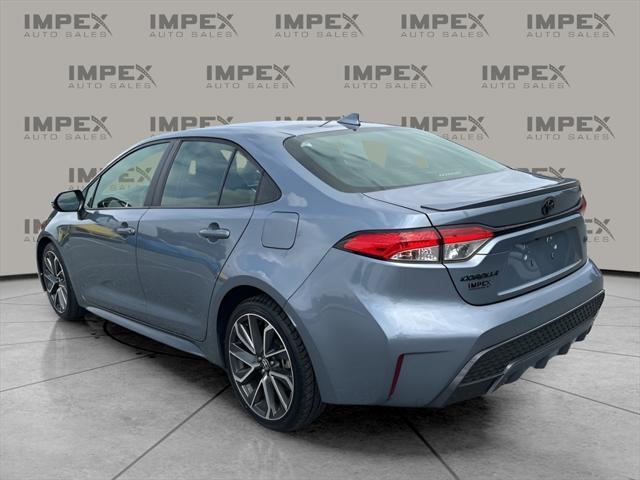 Photo of 2021 Light Blue Toyota Corolla