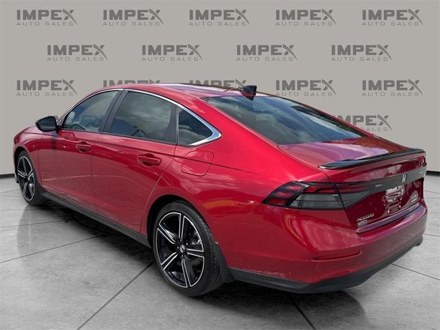 Photo of 2024 Radiant Red Metallic Honda Accord Hybrid