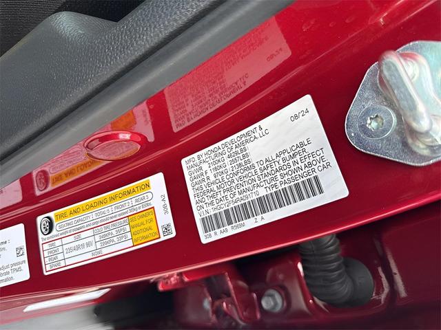 Photo of 2024 Radiant Red Metallic Honda Accord Hybrid