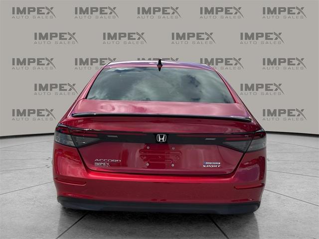 Photo of 2024 Radiant Red Metallic Honda Accord Hybrid