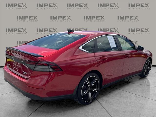 Photo of 2024 Radiant Red Metallic Honda Accord Hybrid