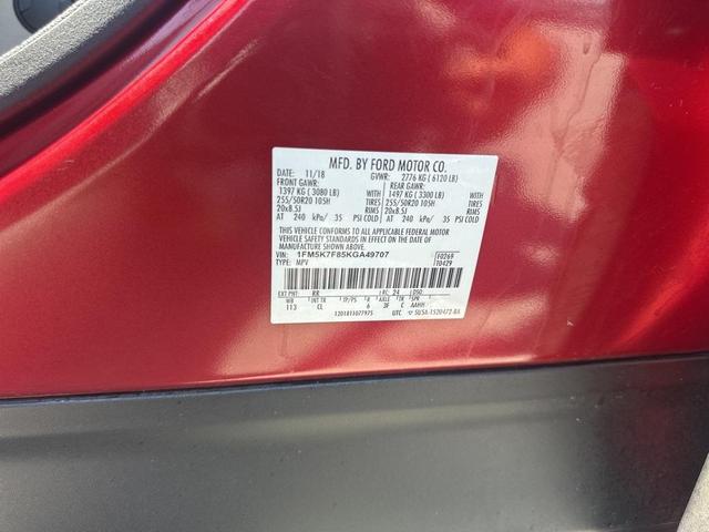 Photo of 2019 Ruby Red Metallic Tinted Clearcoat Ford Explorer