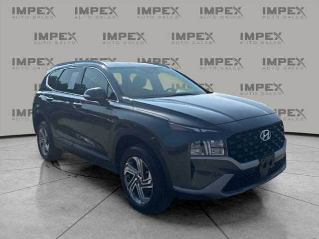 Photo of 2023 Portofino Gray Hyundai SANTA FE