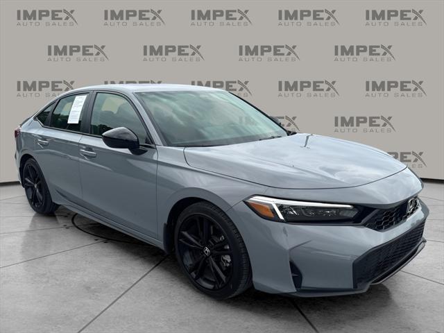 Photo of 2025 Urban Gray Pearl Honda Civic Si