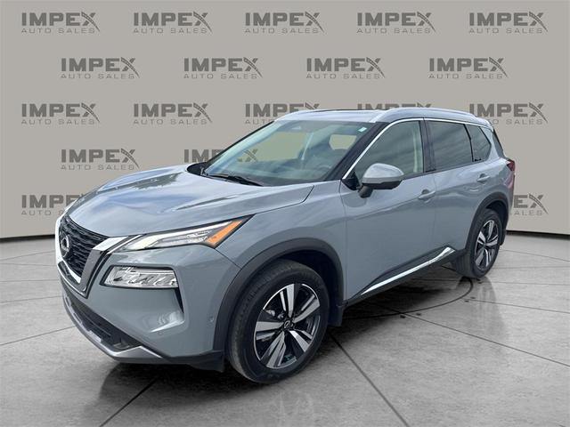 Photo of 2023 Boulder Gray Pearl Nissan Rogue