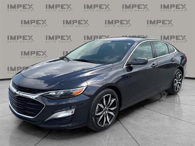 Photo of 2023 Dark Ash Metallic Chevrolet Malibu