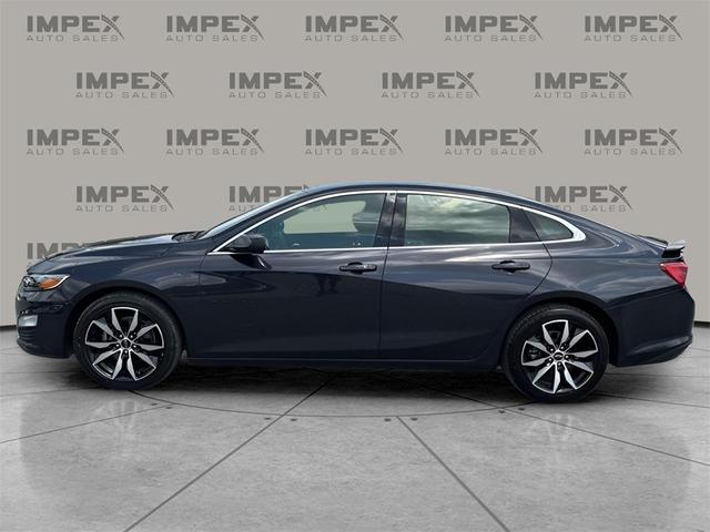 Photo of 2023 Dark Ash Metallic Chevrolet Malibu