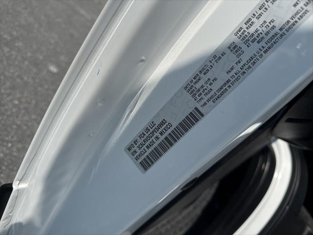 Photo of 2023 Bright White Clearcoat RAM ProMaster 2500